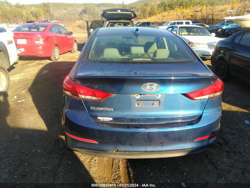 2018 HYUNDAI ELANTRA SEL/VALUE/LIMITED - 5NPD84LF9JH313859