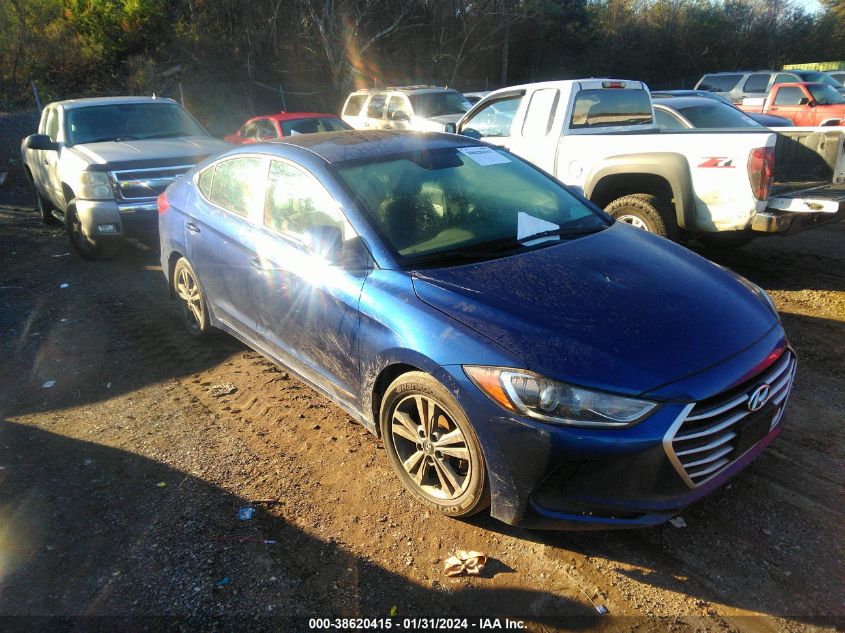 2018 HYUNDAI ELANTRA SEL/VALUE/LIMITED - 5NPD84LF9JH313859