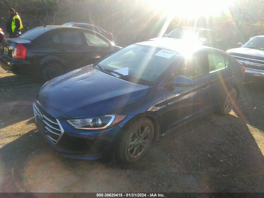 2018 HYUNDAI ELANTRA SEL/VALUE/LIMITED - 5NPD84LF9JH313859