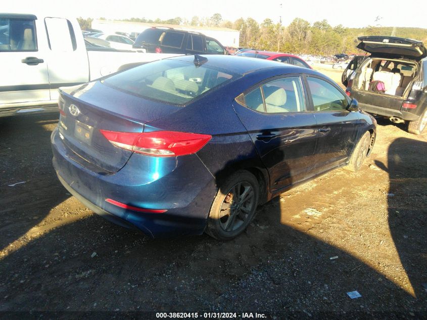 2018 HYUNDAI ELANTRA SEL/VALUE/LIMITED - 5NPD84LF9JH313859