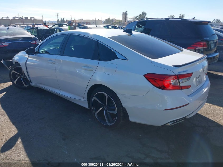 VIN 1HGCV1F35MA089796 2021 HONDA ACCORD SPORT