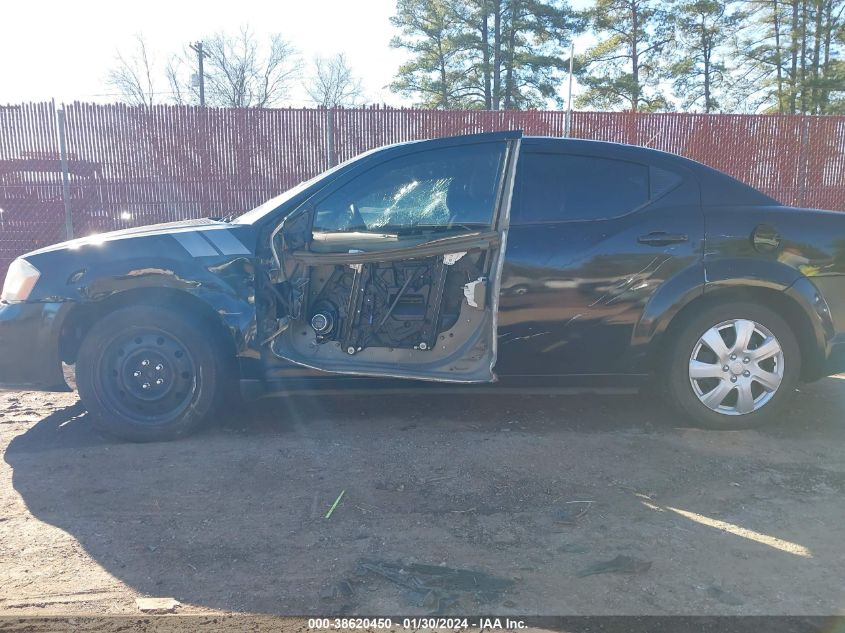 2014 DODGE AVENGER SE - 1C3CDZAB3EN180823