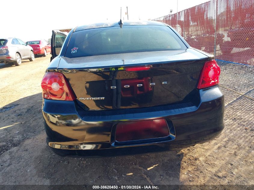 2014 DODGE AVENGER SE - 1C3CDZAB3EN180823