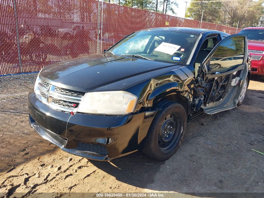 2014 DODGE AVENGER SE - 1C3CDZAB3EN180823