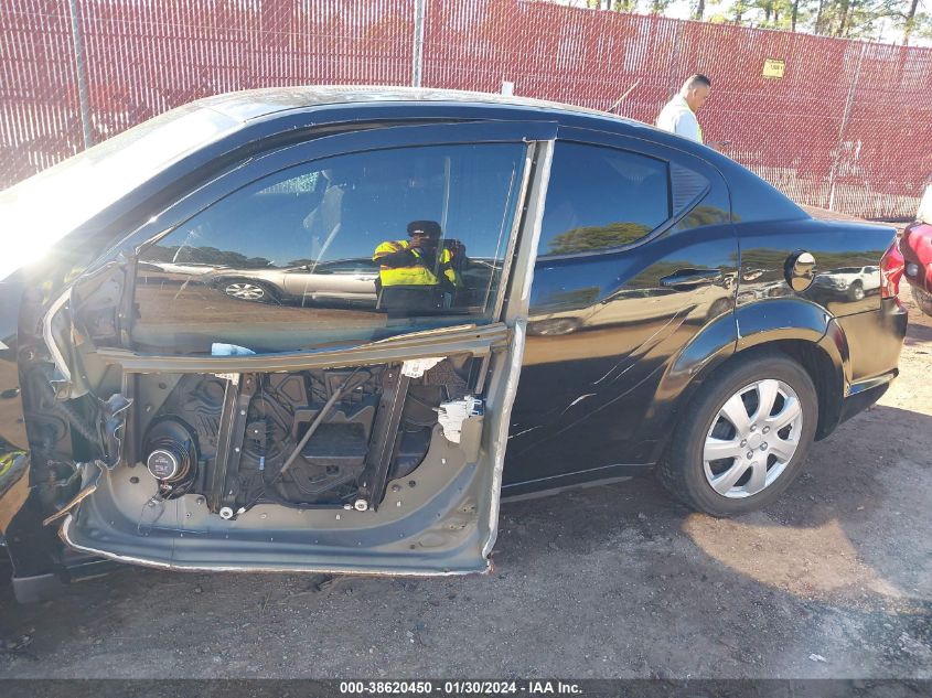 2014 DODGE AVENGER SE - 1C3CDZAB3EN180823