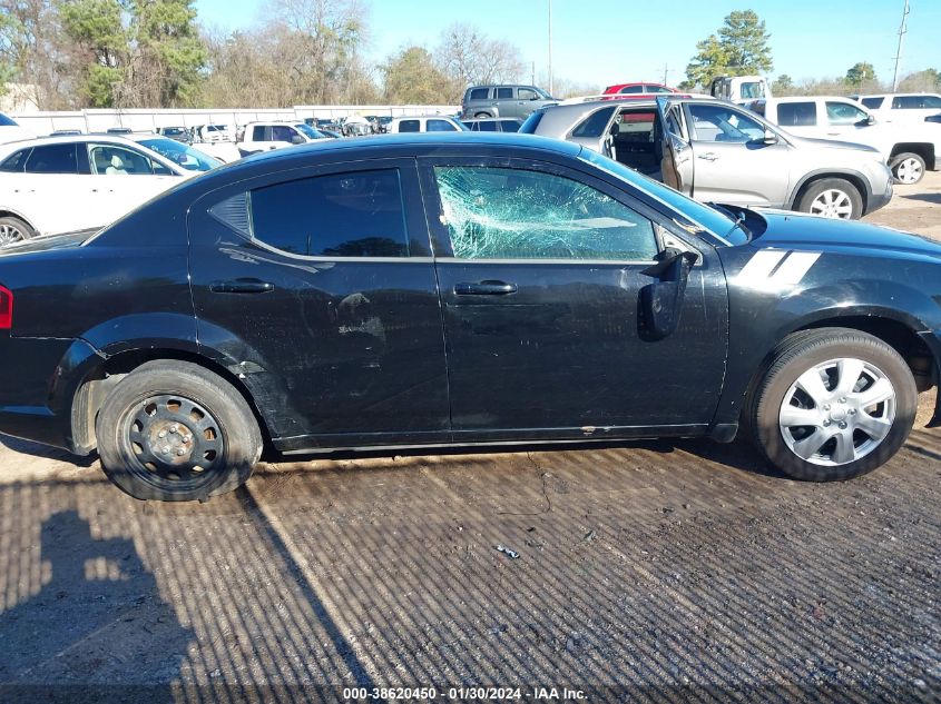 2014 DODGE AVENGER SE - 1C3CDZAB3EN180823