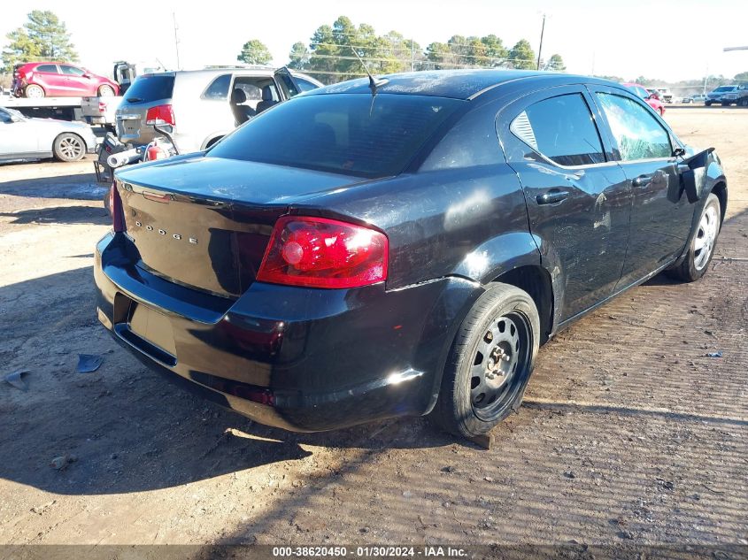 2014 DODGE AVENGER SE - 1C3CDZAB3EN180823