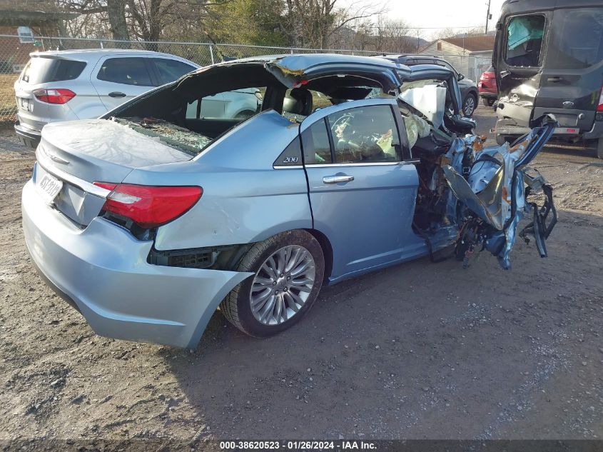 2013 CHRYSLER 200 LIMITED - 1C3CCBCGXDN657359