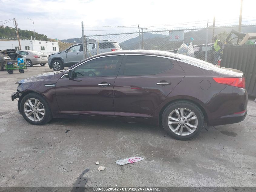 2013 KIA OPTIMA EX - 5XXGN4A72DG206721