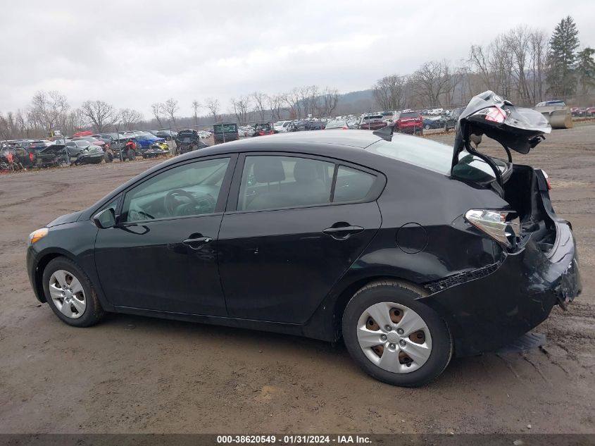 2016 KIA FORTE LX - KNAFK4A65G5540016