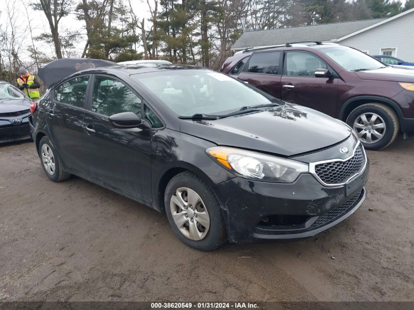 2016 KIA FORTE LX - KNAFK4A65G5540016