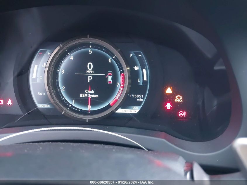 2015 LEXUS IS 350 - JTHBE1D20F5015765