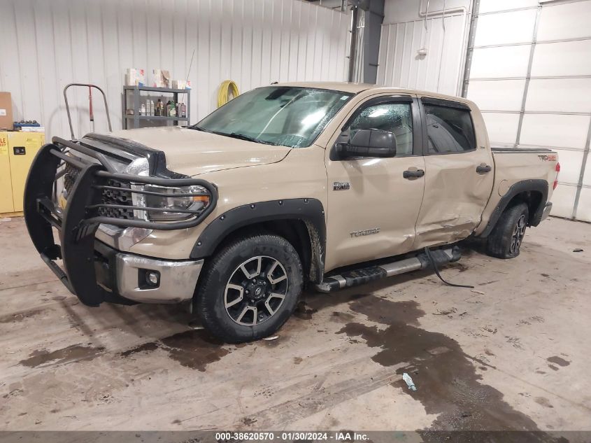 2018 TOYOTA TUNDRA CREWMAX SR5 - 5TFDW5F1XJX773998