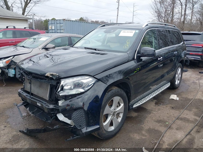 VIN 4JGDF6EE3KB193383 2019 MERCEDES-BENZ GLS 450 4MATIC