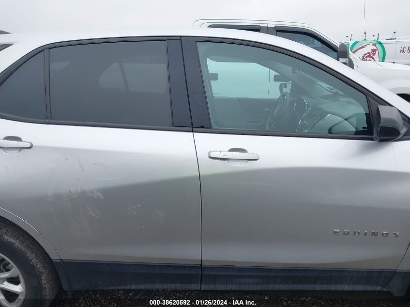 2019 CHEVROLET EQUINOX LS - 3GNAXHEV1KS624721