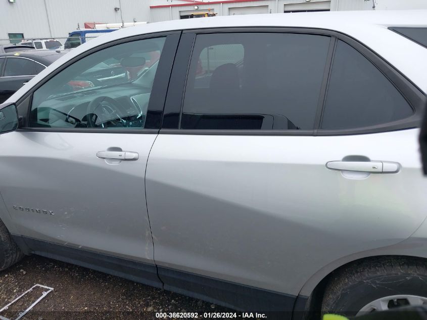 2019 CHEVROLET EQUINOX LS - 3GNAXHEV1KS624721