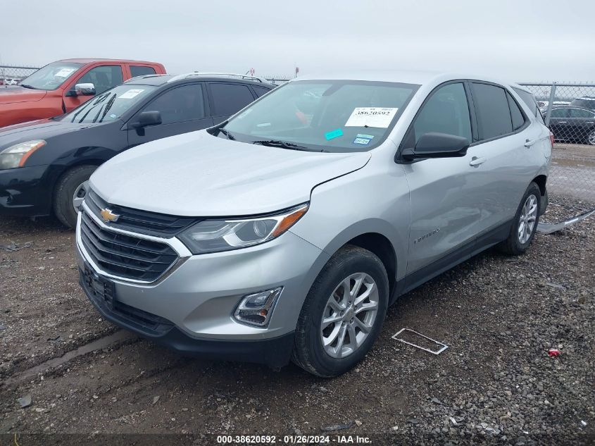2019 CHEVROLET EQUINOX LS - 3GNAXHEV1KS624721