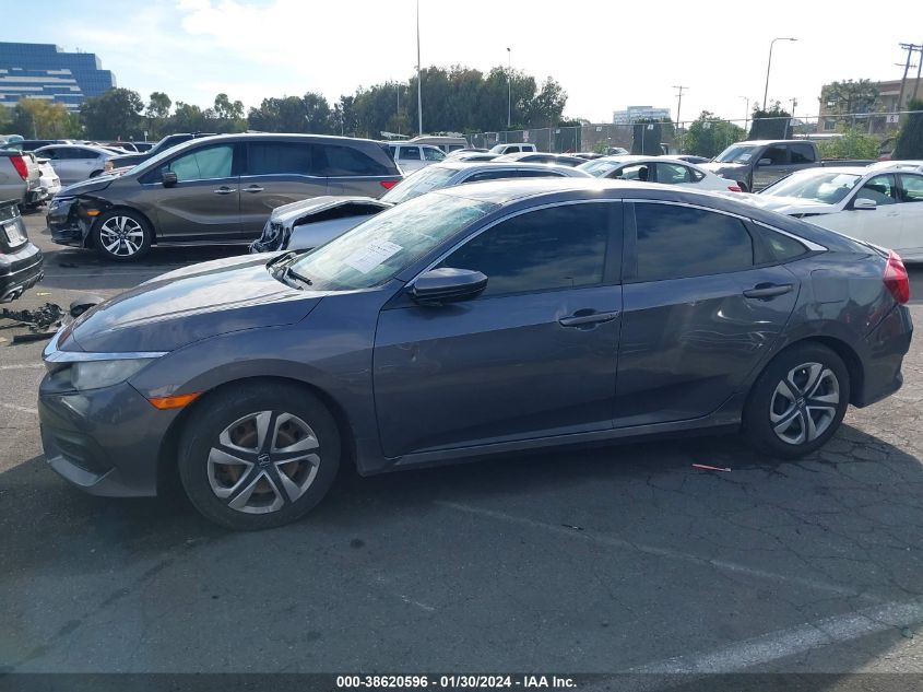 2018 HONDA CIVIC LX - 2HGFC2F52JH502216