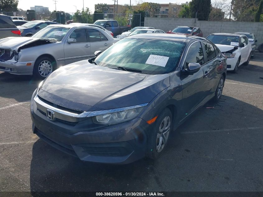 2018 HONDA CIVIC LX - 2HGFC2F52JH502216