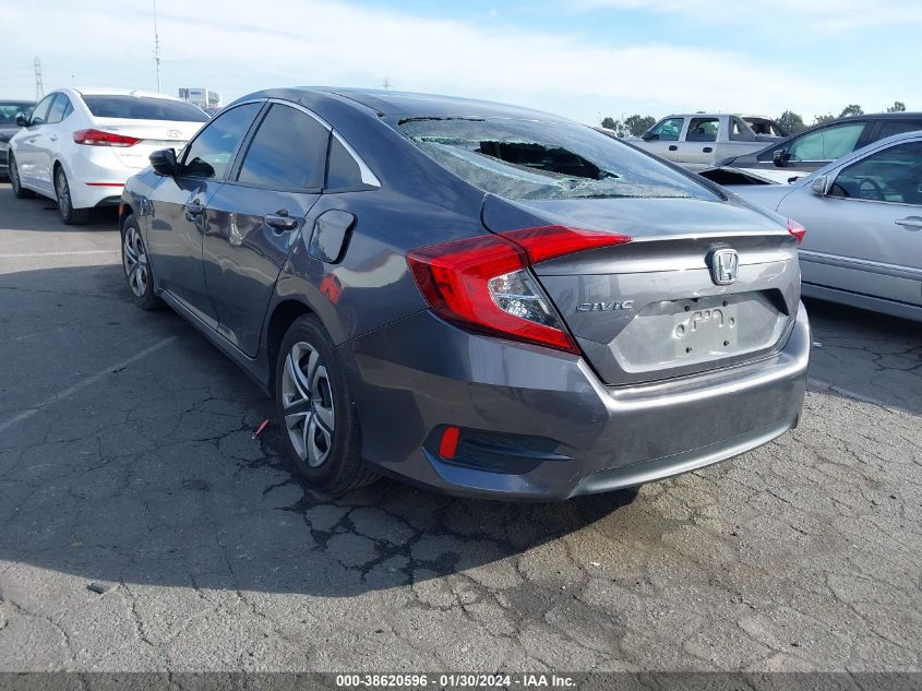 2018 HONDA CIVIC LX - 2HGFC2F52JH502216