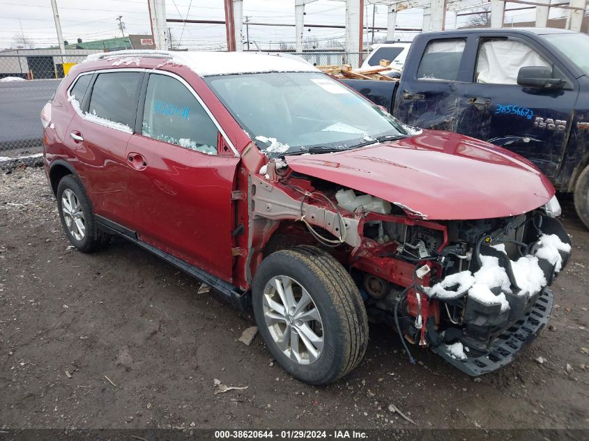2016 NISSAN ROGUE SV - KNMAT2MV4GP619344
