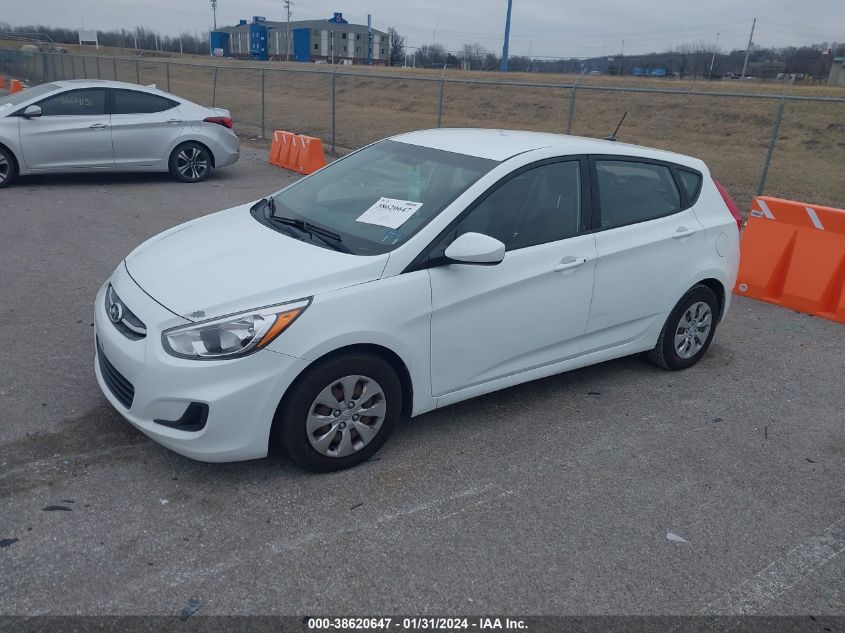 2016 HYUNDAI ACCENT SE - KMHCT5AE2GU261009