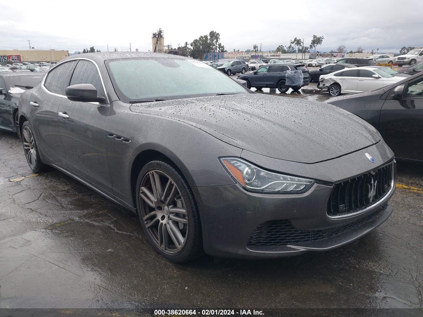 VIN ZAM57XSA1H1218904 2017 MASERATI GHIBLI
