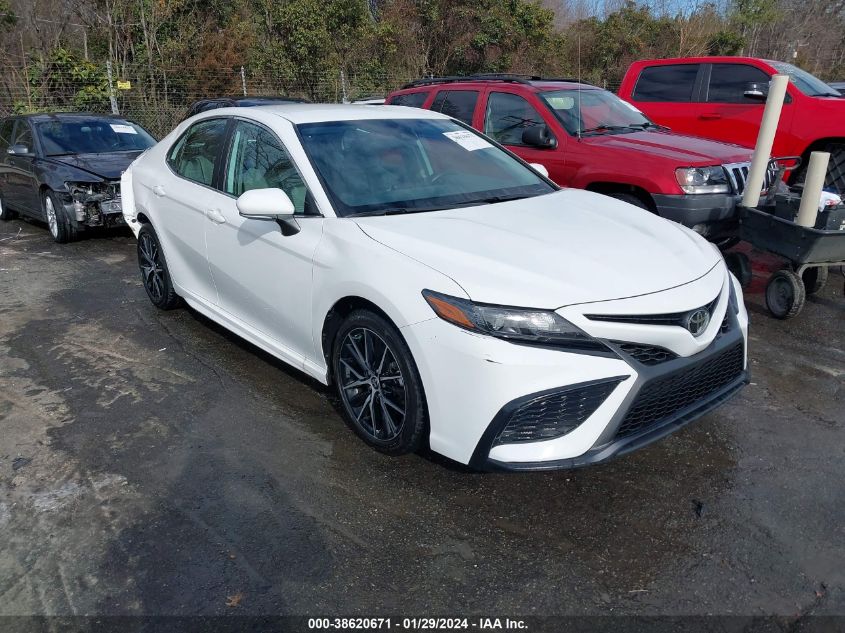 2022 TOYOTA CAMRY SE - 4T1G11AK1NU045641