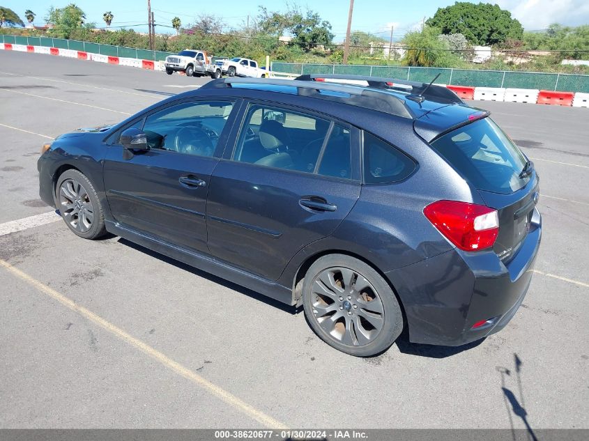 2015 SUBARU IMPREZA 2.0I SPORT LIMITED - JF1GPAZ63F8271044