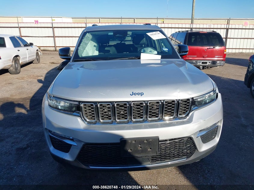 VIN 1C4RJHBG0N8553592 2022 JEEP GRAND CHEROKEE LIMITED 4X4
