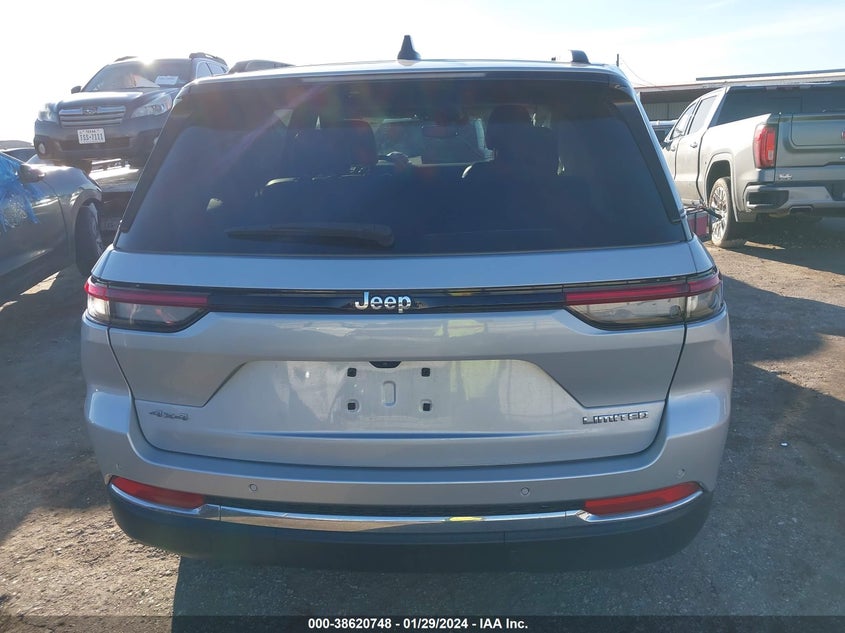 VIN 1C4RJHBG0N8553592 2022 JEEP GRAND CHEROKEE LIMITED 4X4