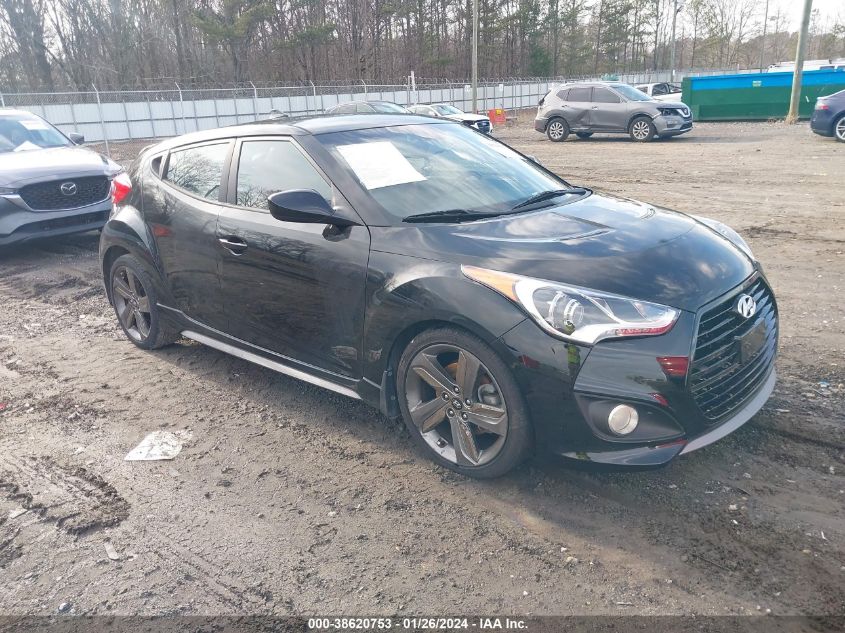 2015 HYUNDAI VELOSTER TURBO R-SPEC - KMHTC6AE5FU236366