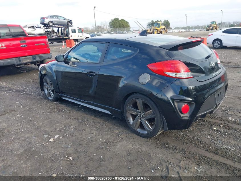 2015 HYUNDAI VELOSTER TURBO R-SPEC - KMHTC6AE5FU236366