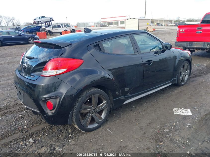 2015 HYUNDAI VELOSTER TURBO R-SPEC - KMHTC6AE5FU236366