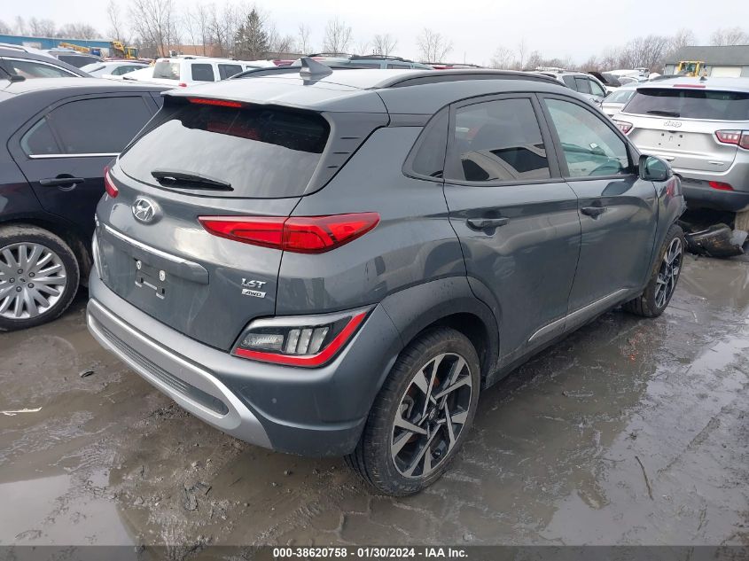2023 HYUNDAI KONA LIMITED - KM8K5CA32PU996257