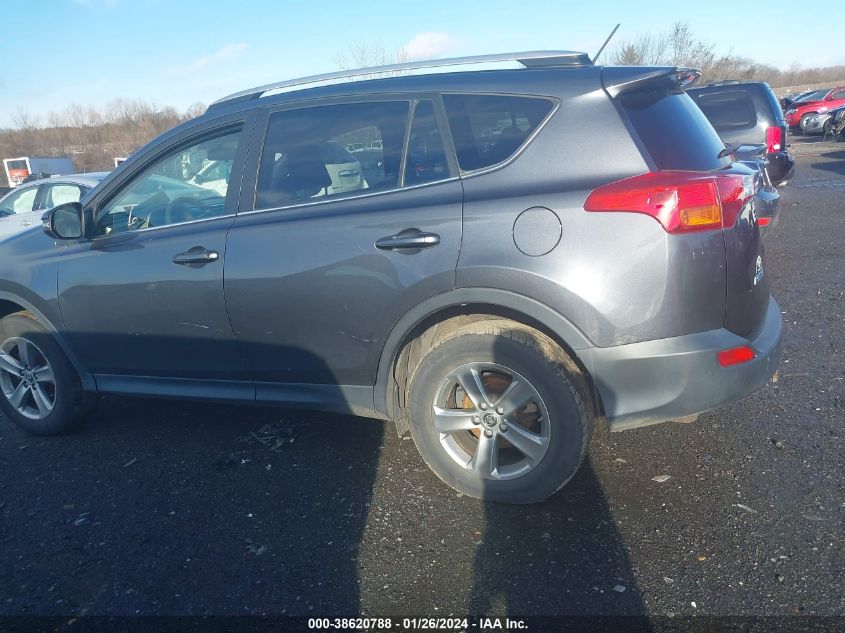 2015 TOYOTA RAV4 XLE - JTMRFREV0FD157804