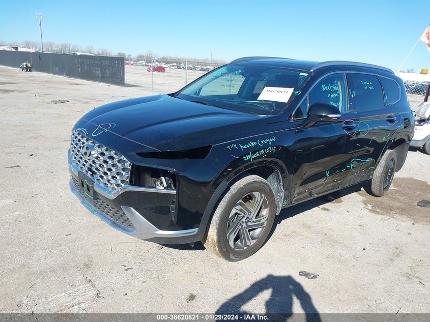 VIN 5NMS3DAJ3NH467483 2022 HYUNDAI SANTA FE SEL