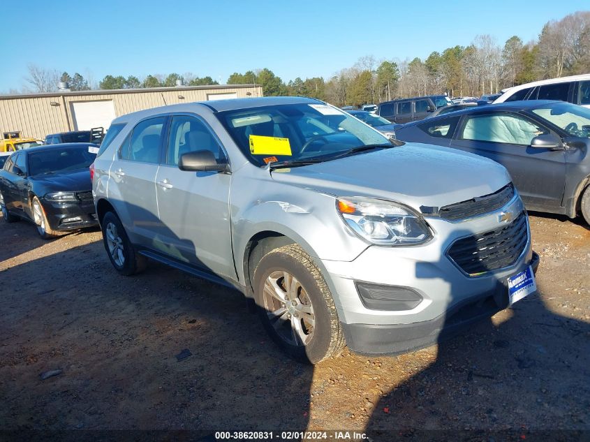 2017 CHEVROLET EQUINOX LS - 2GNALBEK8H1586603