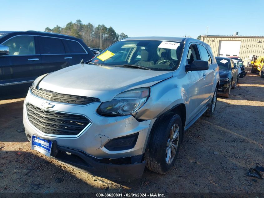 2017 CHEVROLET EQUINOX LS - 2GNALBEK8H1586603