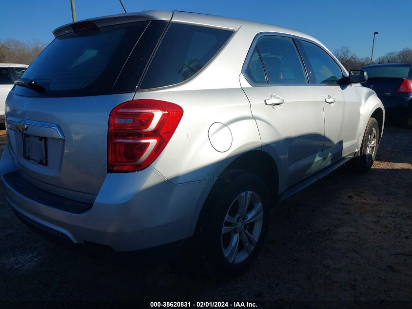 2017 CHEVROLET EQUINOX LS - 2GNALBEK8H1586603