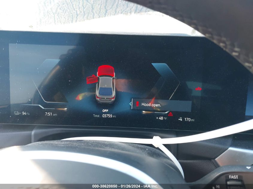 2023 BMW I4 EDRIVE40 WBY73AW01PFR04108