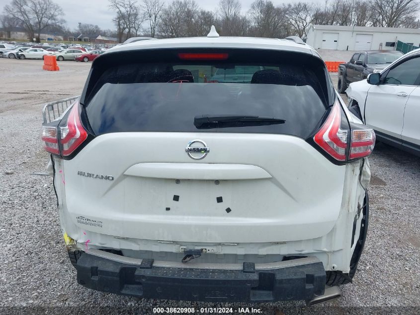 2017 NISSAN MURANO S/SL/SV/PLATINUM - 5N1AZ2MG4HN133089