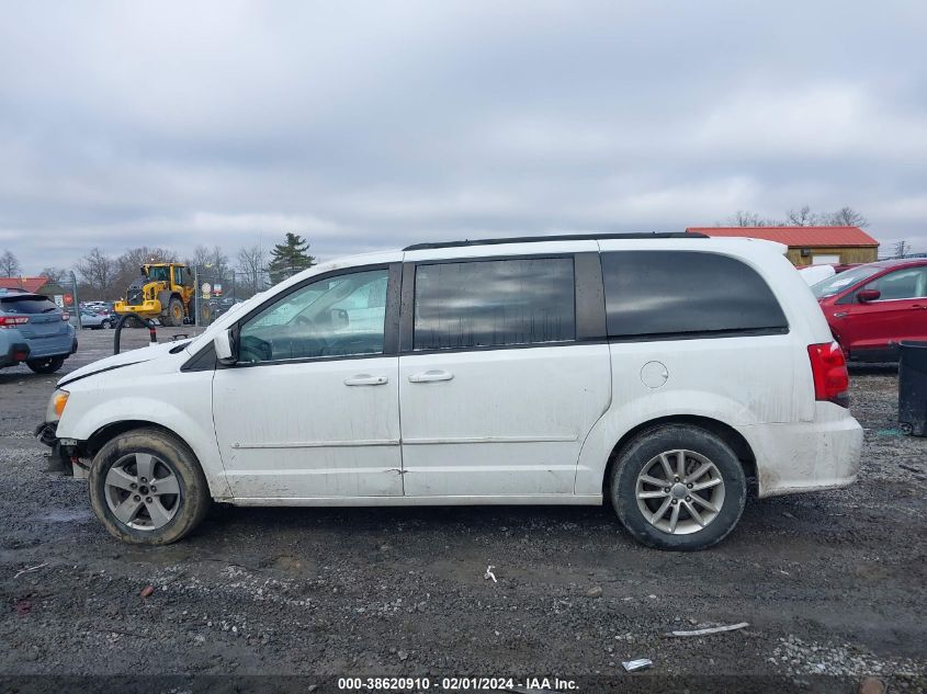 2014 DODGE GRAND CARAVAN SXT - 2C4RDGCG1ER153769