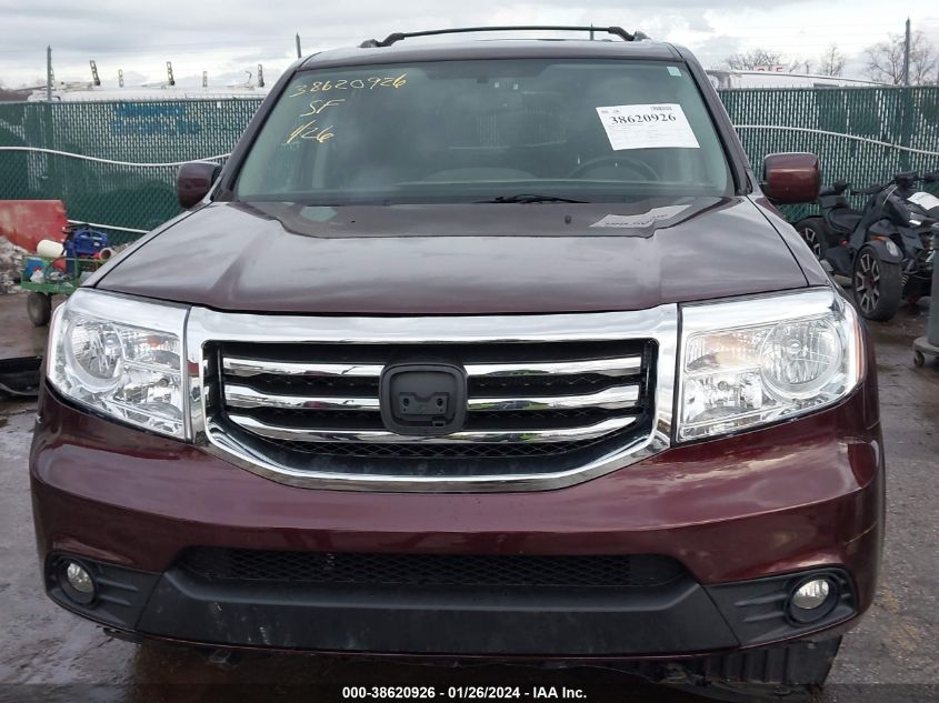 2015 HONDA PILOT EX-L - 5FNYF4H51FB044673