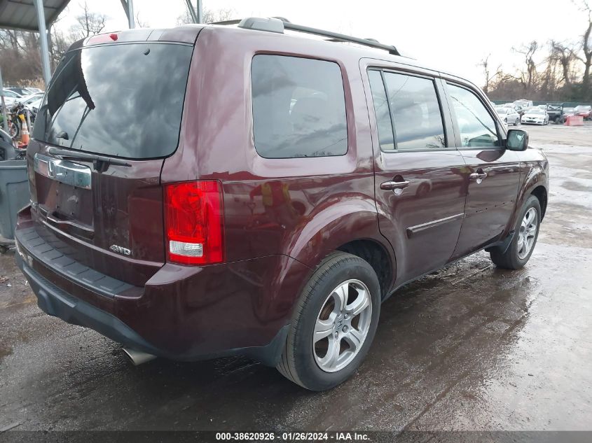 2015 HONDA PILOT EX-L - 5FNYF4H51FB044673