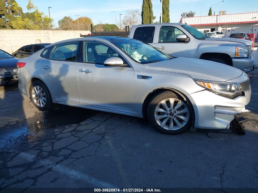 2016 KIA OPTIMA EX - 5XXGU4L34GG066186