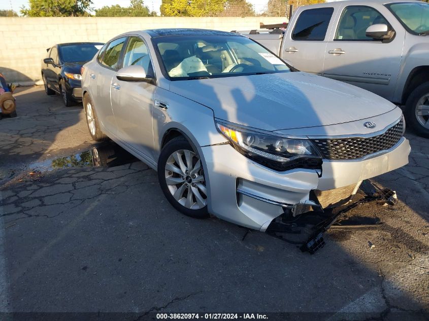 2016 KIA OPTIMA EX - 5XXGU4L34GG066186