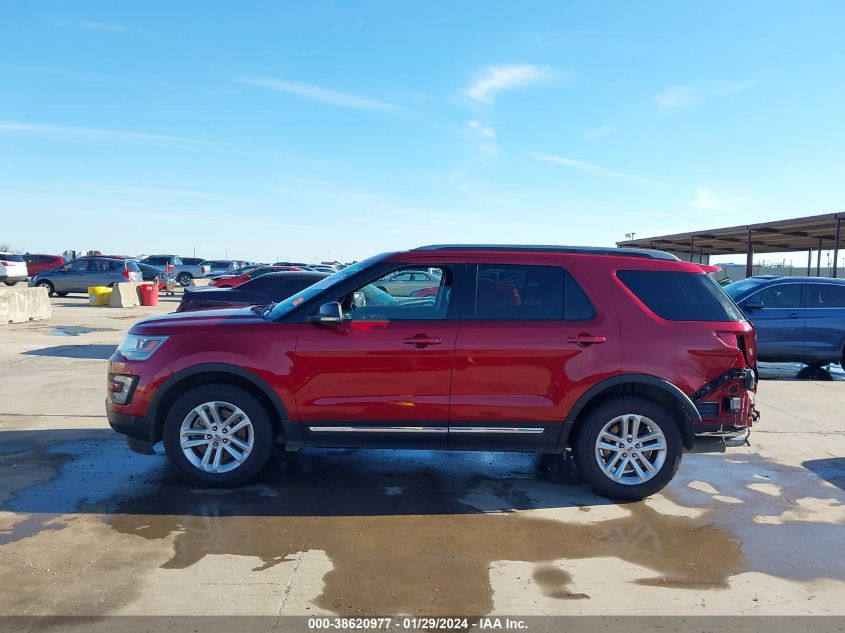 2017 FORD EXPLORER XLT - 1FM5K7DH9HGD86232