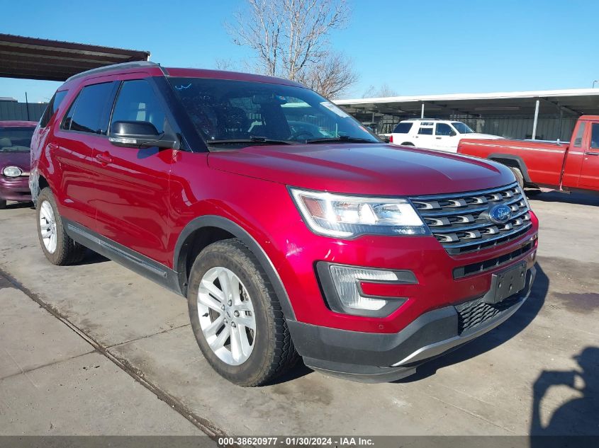 2017 FORD EXPLORER XLT - 1FM5K7DH9HGD86232