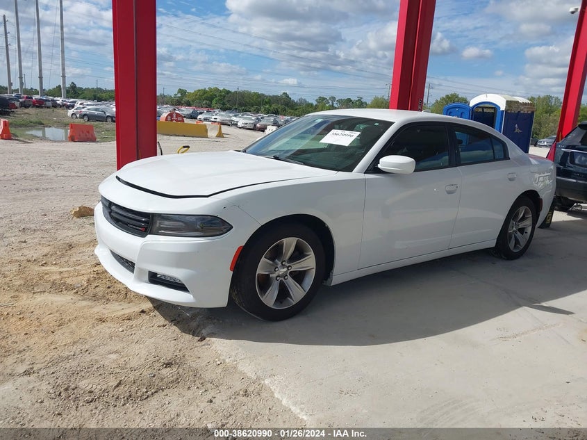 VIN 2C3CDXHG7HH572304 2017 DODGE CHARGER SXT RWD